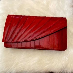 Vintage Eel skin clucth/shoulder bag